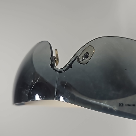 VERSACE VE2054 10008G SUNGLASSES  WHITE/ GREY MOD MADE IN ITALY - Picture 15 of 16